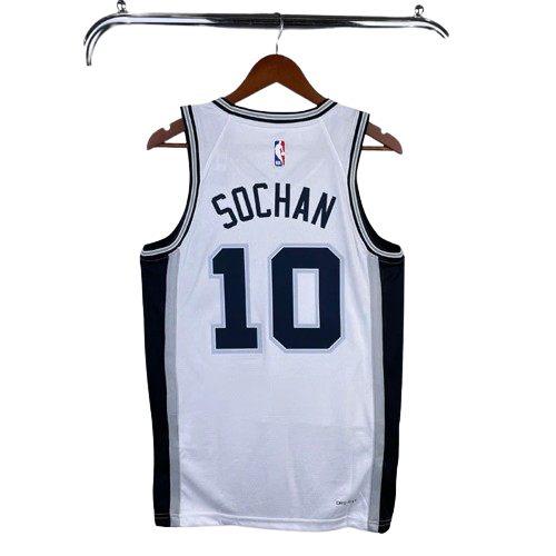 REGATA NBA SAN ANTONIO SPURS 23/24 JEREMY SOCHAN BRANCA