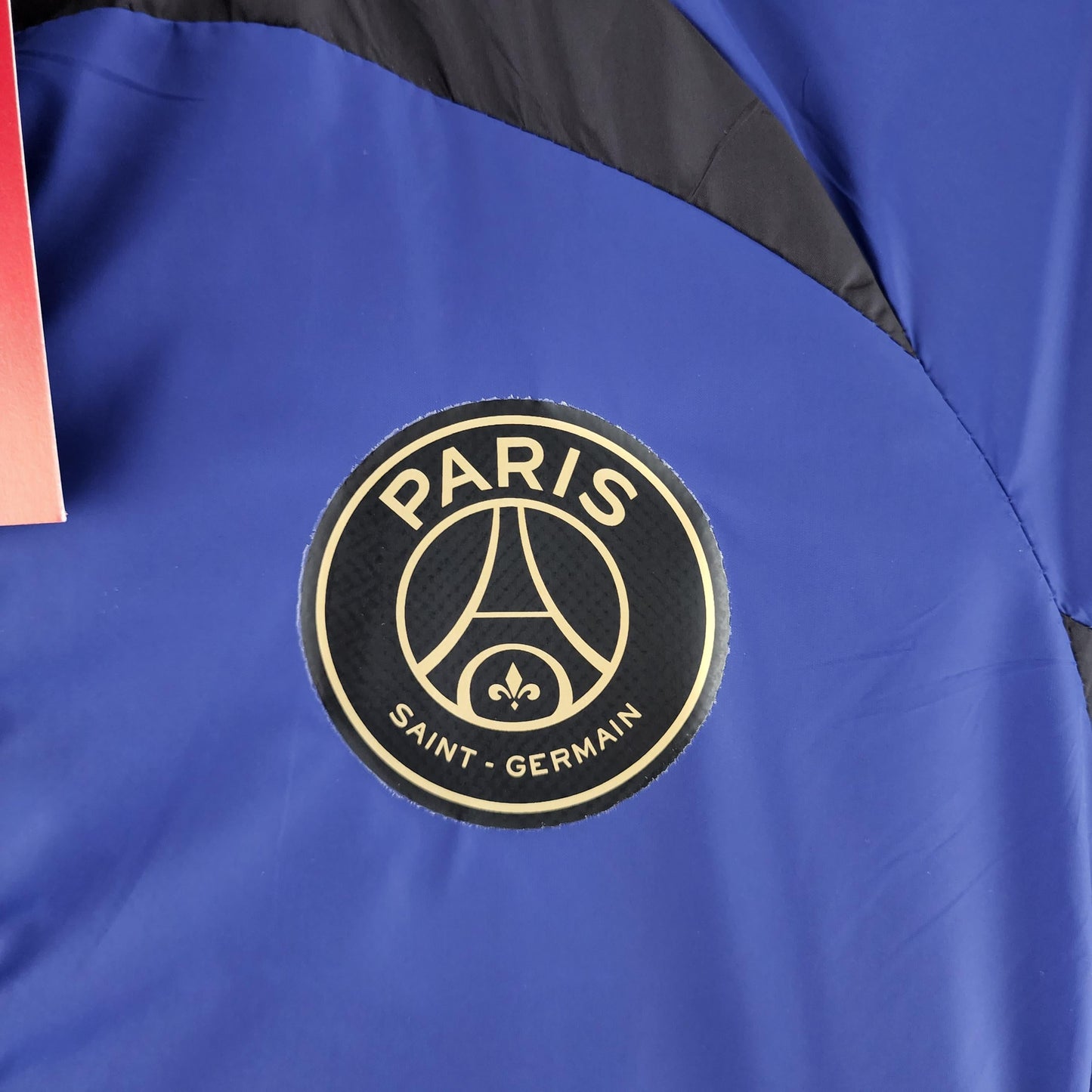 CORTA-VENTO PSG. 2022 - AZUL & PRETO