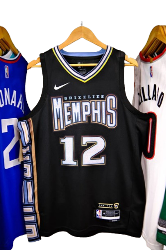 REGATA NBA MEMPHIS GRIZZLIES CITY EDITION 22/23 JA MORANT PRETA