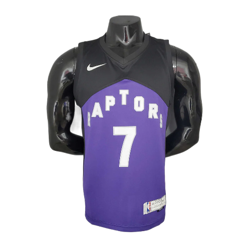 REGATA TORONTO RAPTORS MASCULINA - PRETA E ROXA