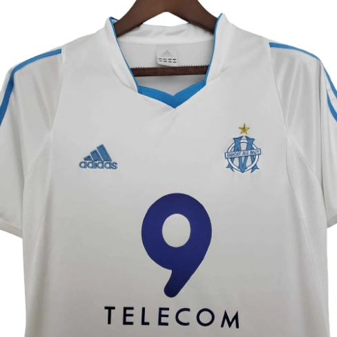 CAMISA MARSELHA RETRÔ 2002/2003 BRANCA