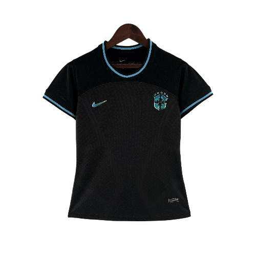 CAMISA FEMININA SELEÇÃO BRASIL 2022 - PRETO - CONCEITO PRETO