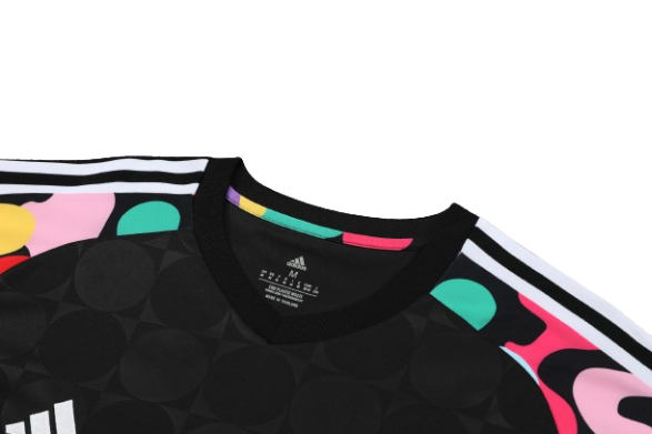 CONJUNTO TREINO MANCHESTER UNITED CAMISA+SHORT - PRETO 2023/24