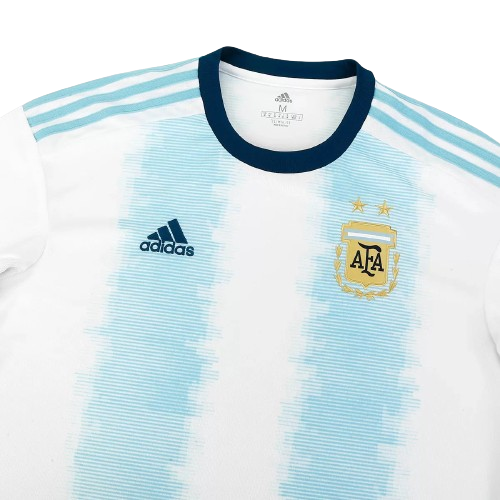 CAMISA SELEÇÃO ARGENTINA RETRO 2019/20 - AZUL E BRANCA