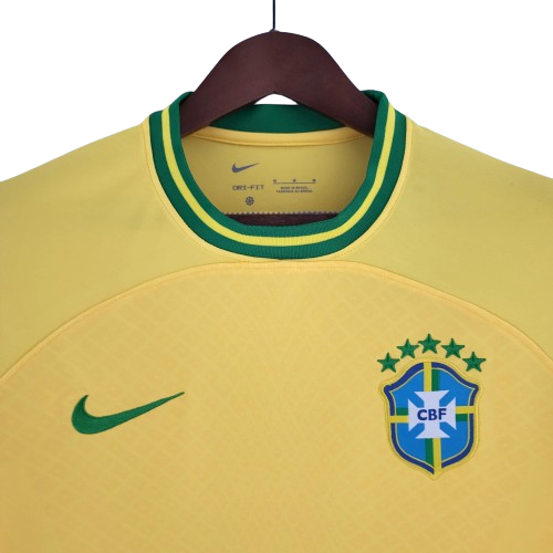 CAMISA SELEÇÃO BRASIL 2022 - CONCEITO AMARELA