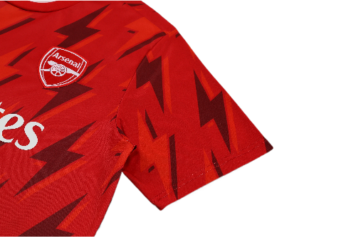 CONJUNTO TREINO ARSENAL CAMISA+SHORT - VERMELHO 2023/24