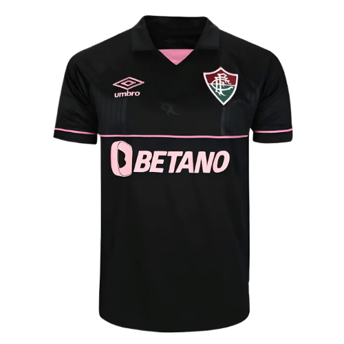 CAMISA FLUMINENSE GOLEIRO II - 2023/24 PRETO/ROSA