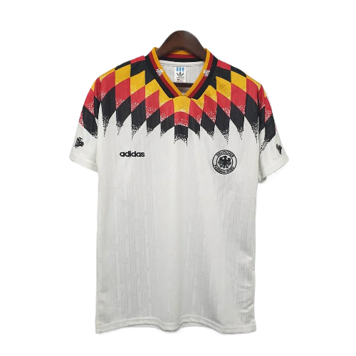 CAMISA SELEÇÃO ALEMANHA RETRÔ 1994 BRANCA