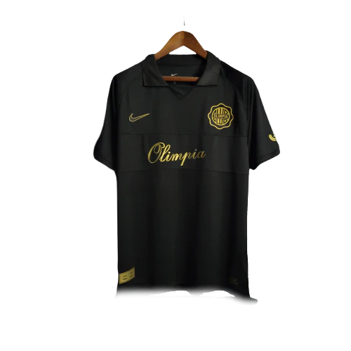 CAMISA CLUB OLIMPIA 120 ANOS - 2022 - PRETO