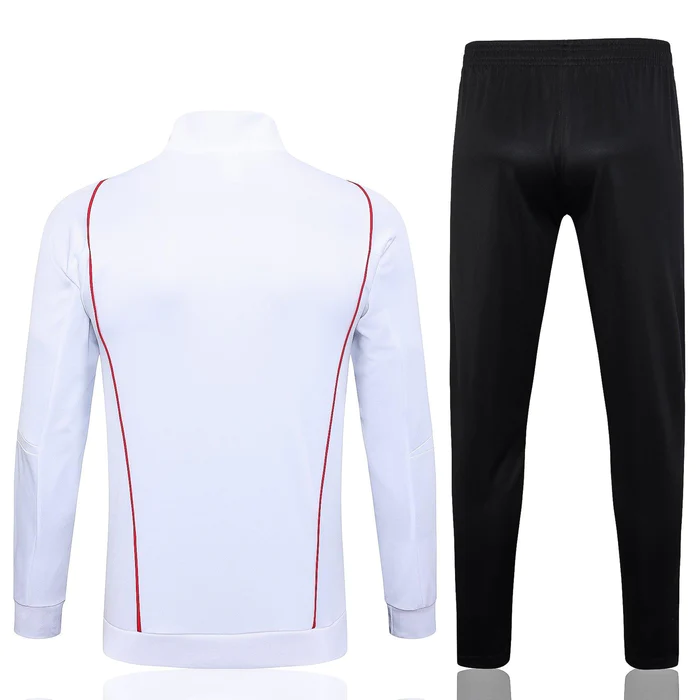CONJUNTO TREINO SÃO PAULO JAQUETA+CALÇA - BRANCO 2023/24