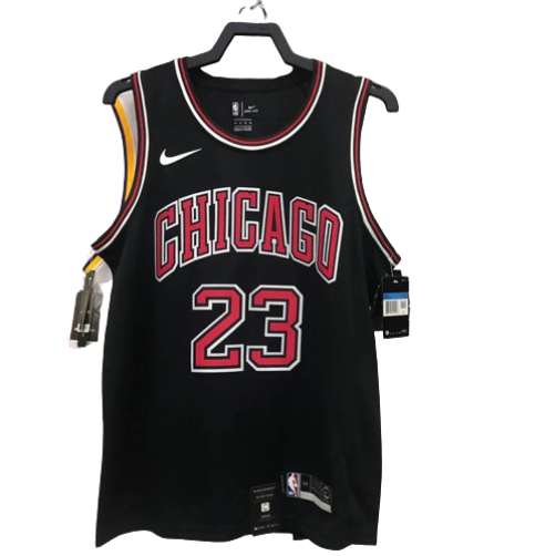 REGATA NBA CHICAGO BULLS MICHAEL JORDAN PRETA