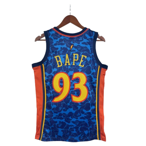REGATA NBA BAPE X GOLDEN STATE WARRIORS MITCHELL & NESS