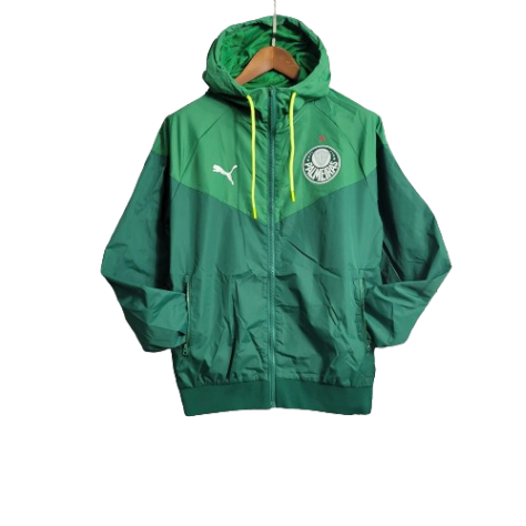 JAQUETA CORTA VENTO PALMEIRAS VERDE - 23/24