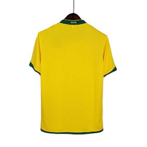 CAMISA BRASIL RETRÔ 2006 AMARELA