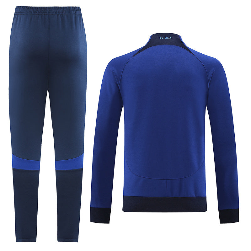 CONJUNTO TREINO INGLATERRA JAQUETA+CALÇA - AZUL 2021/22