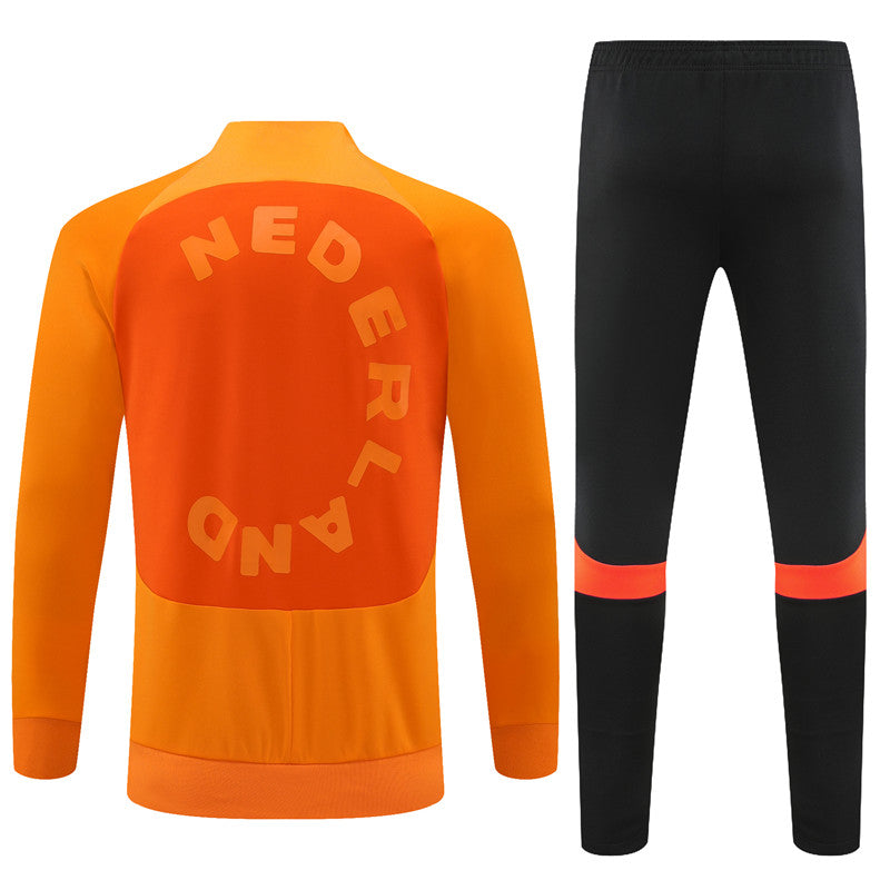 CONJUNTO TREINO HOLANDA JAQUETA+CALÇA - LARANJA 2022/23