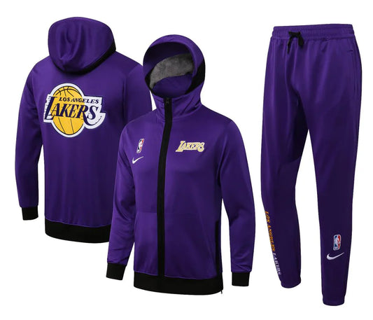 KIT CALÇA MOLETOM COM CAPUZ LOS ANGELES LAKERS NBA