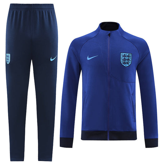 CONJUNTO TREINO INGLATERRA JAQUETA+CALÇA - AZUL 2021/22