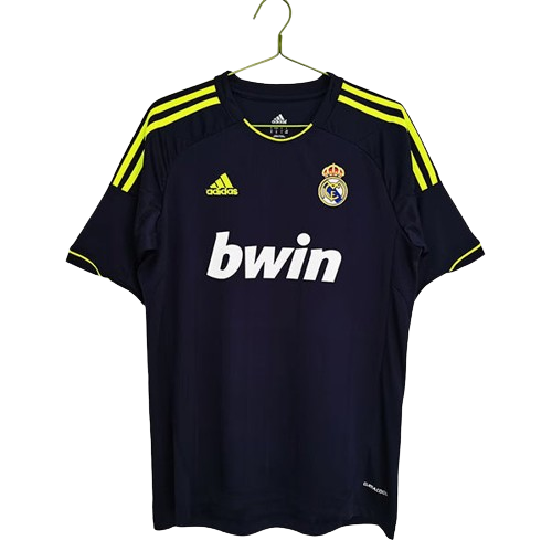 CAMISA VERSÃO RETRÔ REAL MADRID III 2012/13 - PRETO