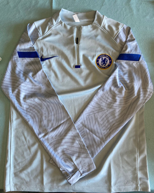 JAQUETA DE TREINO CHELSEA BRANCA 2022/23