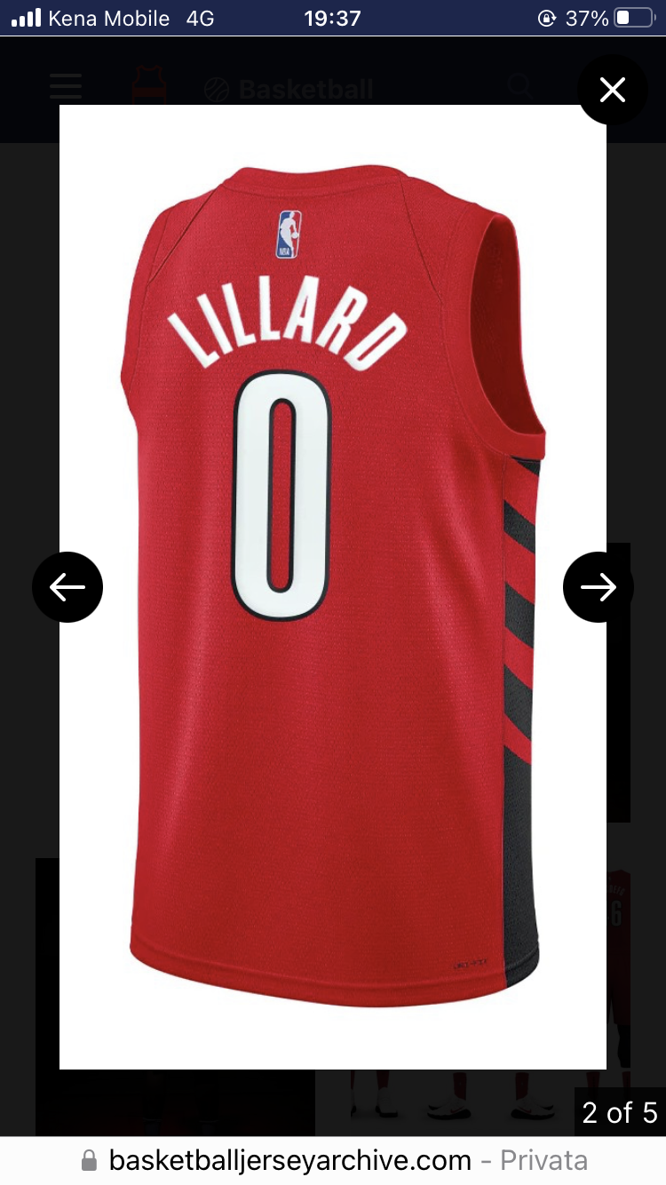 REGATA NBA PORTLAND TRAIL BLAZERS STATEMENT EDITION 2022/23