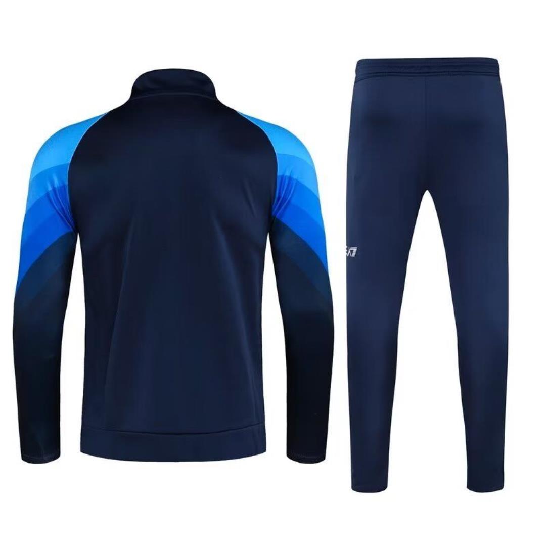 CONJUNTO TREINO NAPOLI JAQUETA+CALÇA - AZUL ESCURO 2022/23