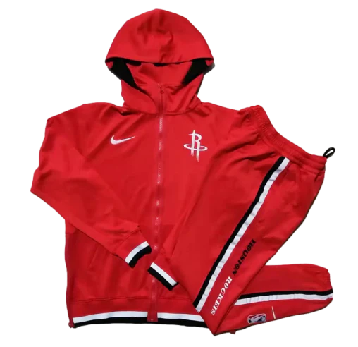 KIT CALÇA MOLETOM COM CAPUZ HOUSTON ROCKETS NBA