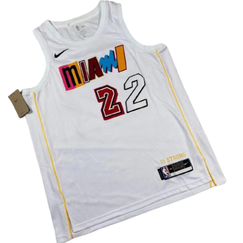 REGATA NBA MIAMI HEAT CITY EDITION 22/23 JIMMY BUTLER BRANCA