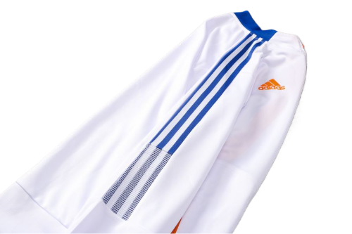 CONJUNTO TREINO REAL MADRID JAQUETA+CALÇA - BRANCO/AZUL 2022/23
