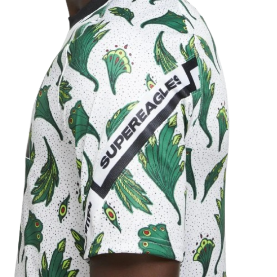 CAMISA PRÉ-JOGO SELEÇÃO NIGÉRIA 2020/21 - BRANCO