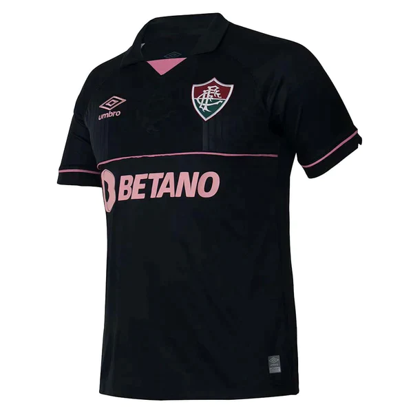 CAMISA FLUMINENSE GOLEIRO II - 2023/24 PRETO/ROSA
