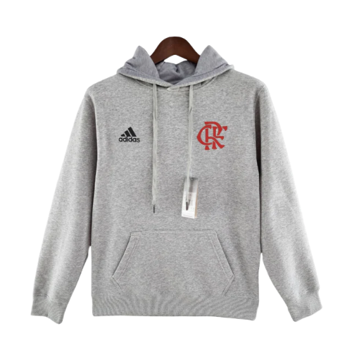 MOLETOM DO FLAMENGO CINZA - 2022