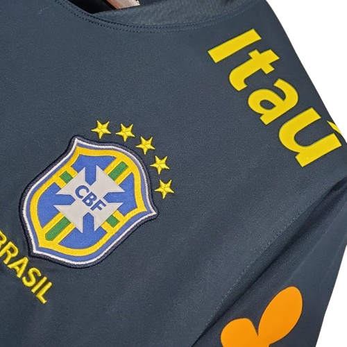 CAMISA DE TREINO SELEÇÃO BRASIL - PRETO