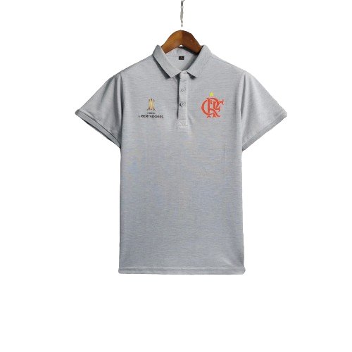 POLO FLAMENGO CINZA LIBERTADORES - 2023/24