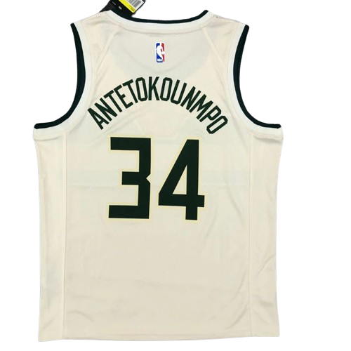 REGATA NBA MILWAUKEE BUCKS CITY EDITION 18/19 GIANNIS ANTETOKOUNMPO CREME