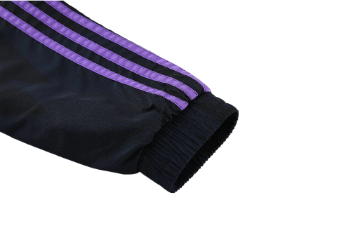 CORTA VENTO PRETO X ROXO REAL MADRID