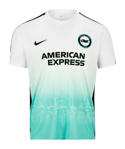 CAMISA BRIGHTON EUROPA LEAGUE 2023 - BRANCA