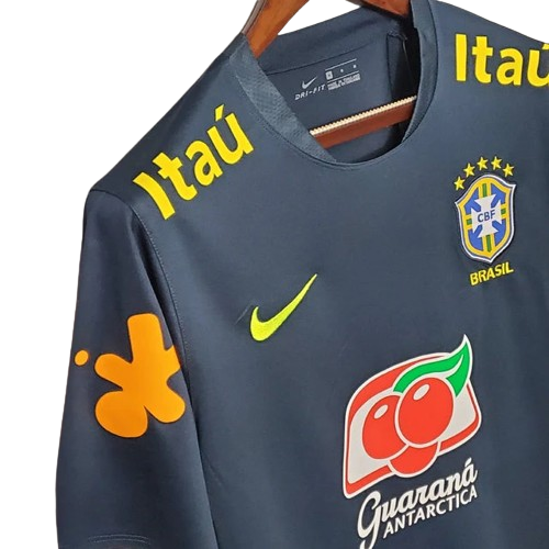 CAMISA DE TREINO SELEÇÃO BRASIL - PRETO