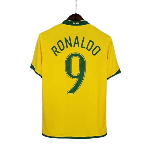 CAMISA BRASIL RETRÔ 2006 AMARELA