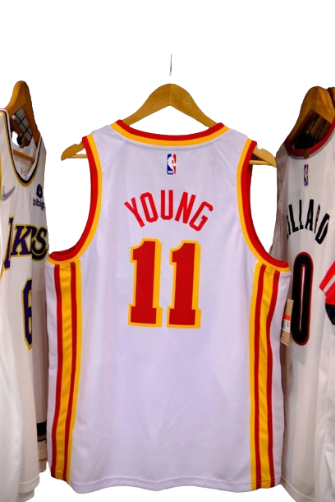 REGATA NBA ATLANTA HAWKS ASSOCIATION EDITION 23/24 TRAE YOUNG BRANCA