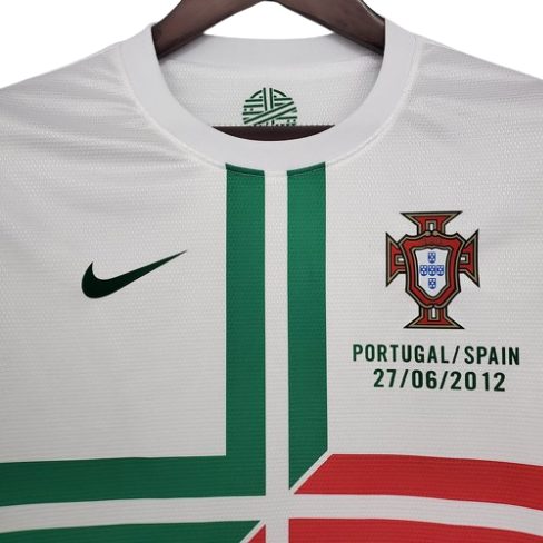 CAMISA PORTUGAL RETRÔ 2012 BRANCA