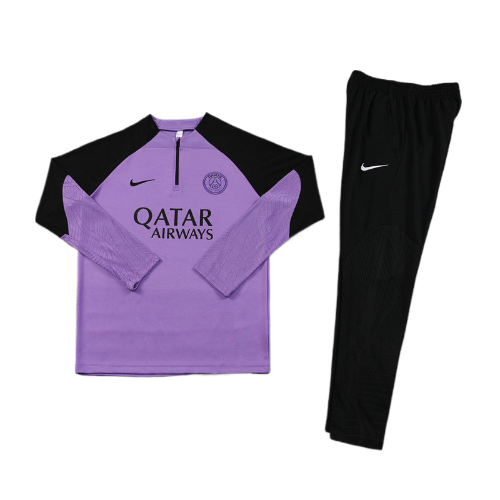 CONJUNTO TREINO PSG JAQUETA+CALÇA - ROXA 2021/22