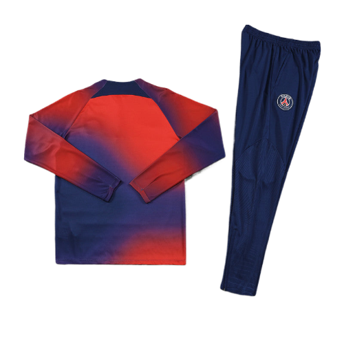 CONJUNTO TREINO PSG JAQUETA+CALÇA - VERMELHO/ROXO 2021/22