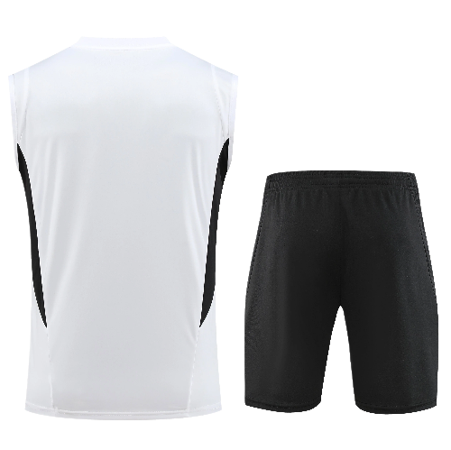 CONJUNTO TREINO BAYERN DE MUNIQUE REGATA+SHORT BRANCO 23/24