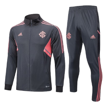 CONJUNTO TREINO INTERNACIONAL JAQUETA+CALÇA - PRETO 2023/24