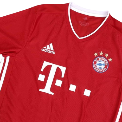 CAMISA BAYERN DE MUNIQUE I 20/21 - VERMELHO