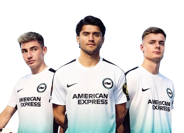 CAMISA BRIGHTON EUROPA LEAGUE 2023 - BRANCA