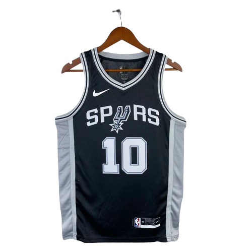 REGATA NBA SAN ANTONIO SPURS 23/24 JEREMY SOCHAN PRETA