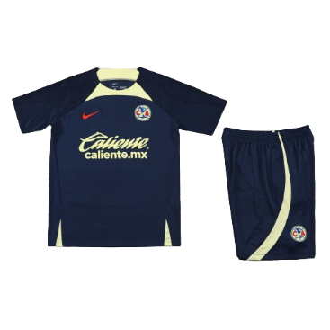 CONJUNTO TREINO MÉXICO CAMISA+SHORT - AZUL ESCURO 2022/23
