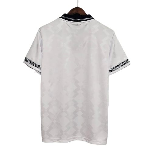 CAMISA INGLATERRA RETRÔ 1990 BRANCA
